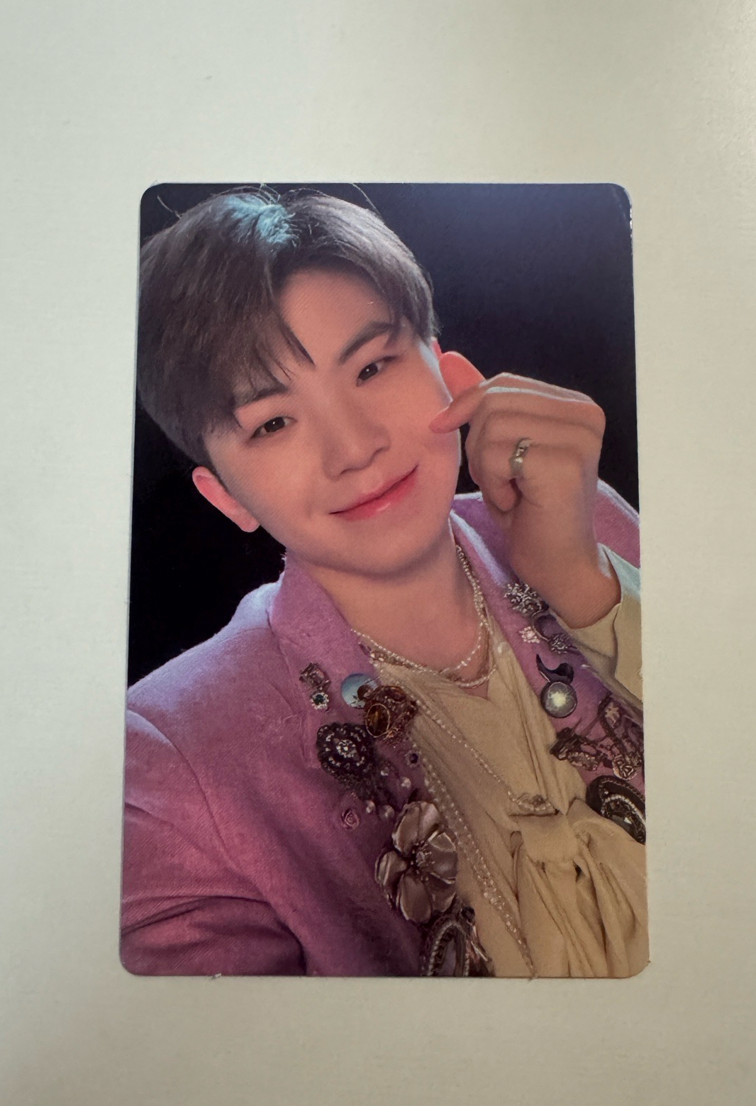 💙油彩盤 克拉盤 隨機卡 知勳