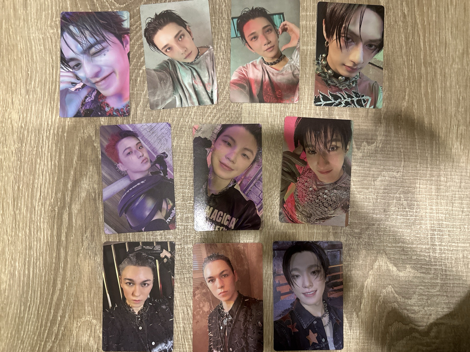 正規五 new burstday 專輯卡