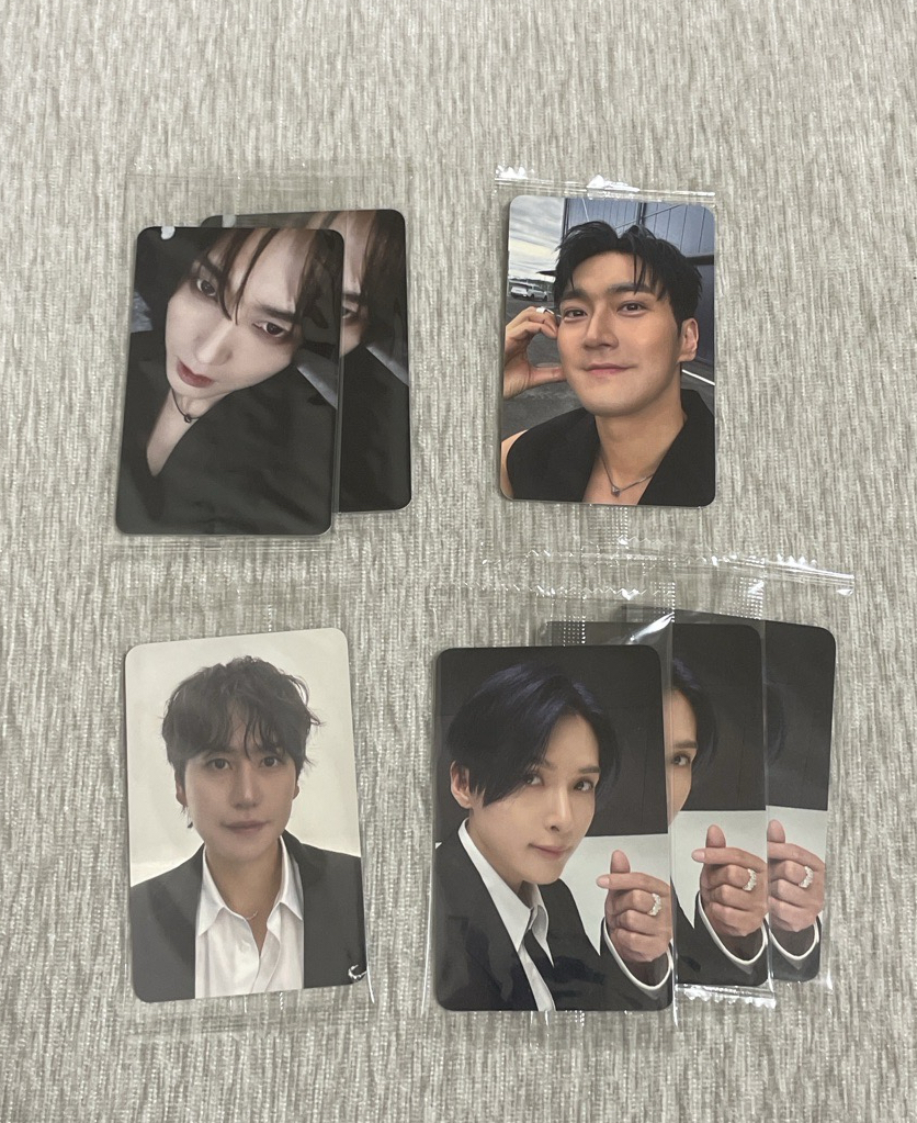 SUPER JUNIOR 25 K4 SC特典卡