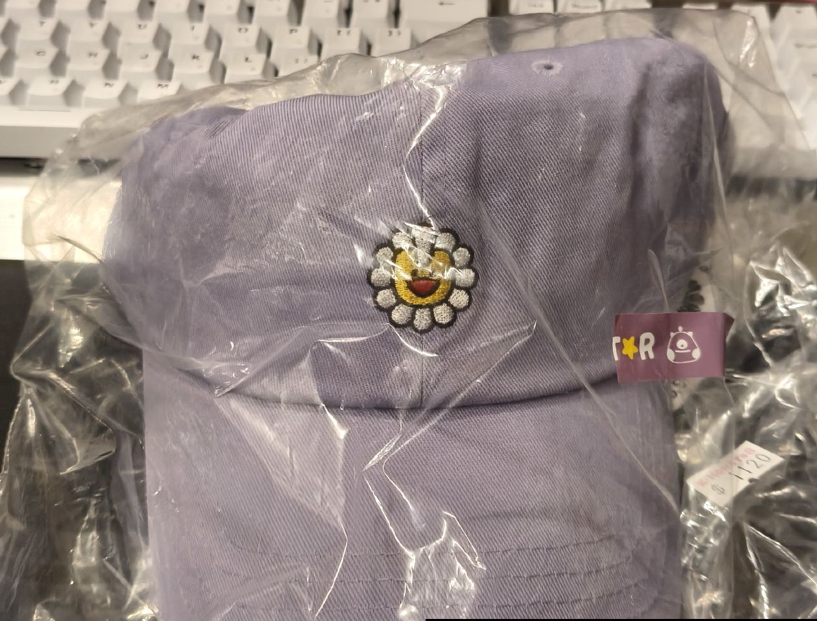 newjeans 棒球帽 紫