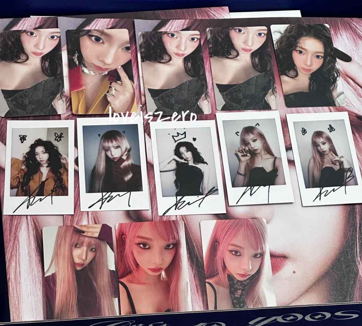 aespa 柚子pusspuss雜誌卡共13張（中文卡背）