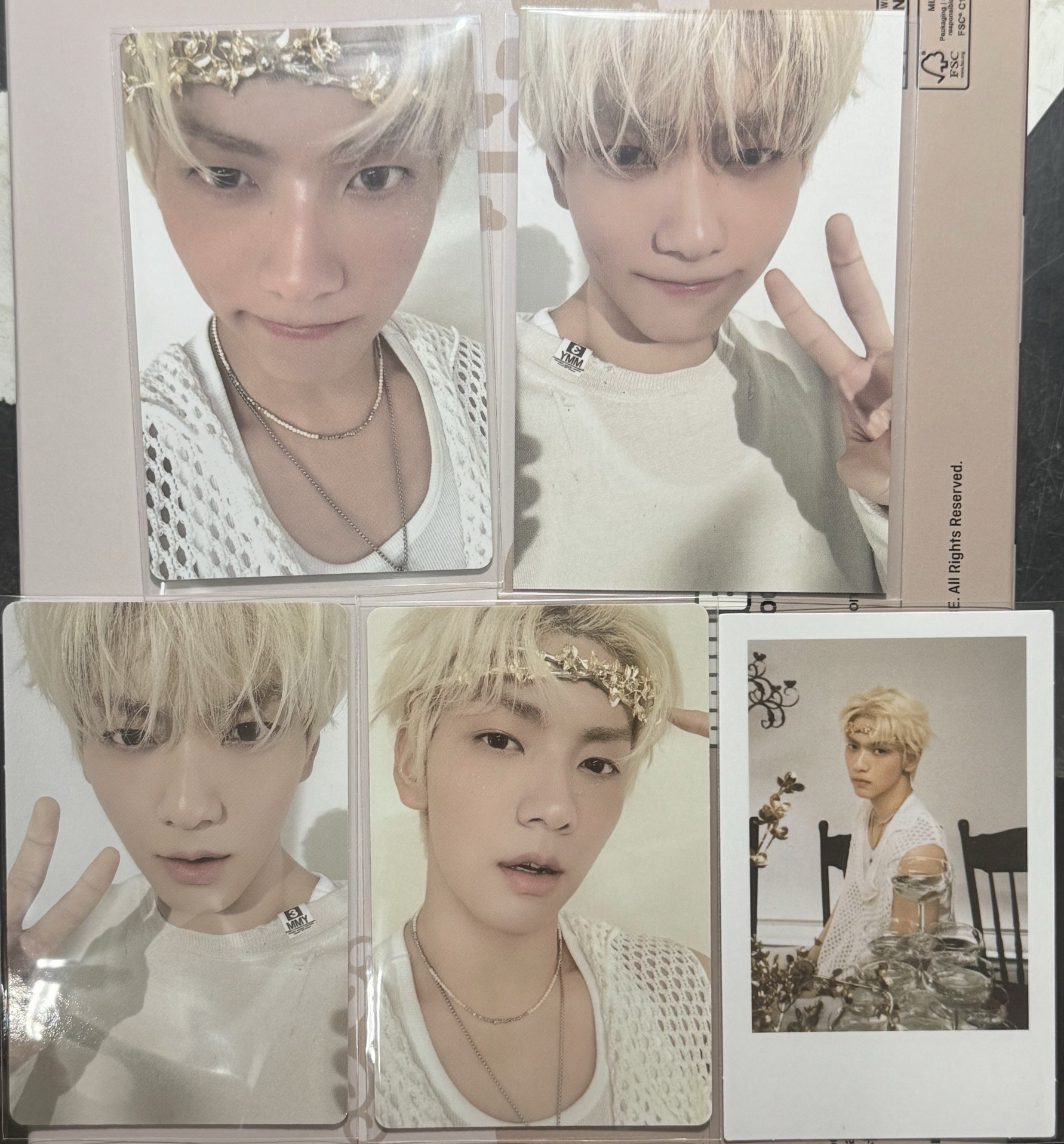 2026 年曆小卡set 秀彬