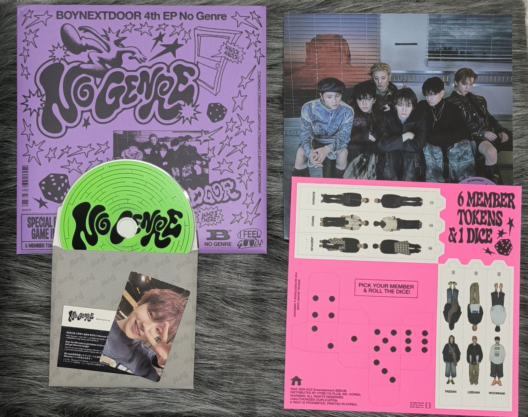 No Genre 專輯 單封 BORADGAME ver. 