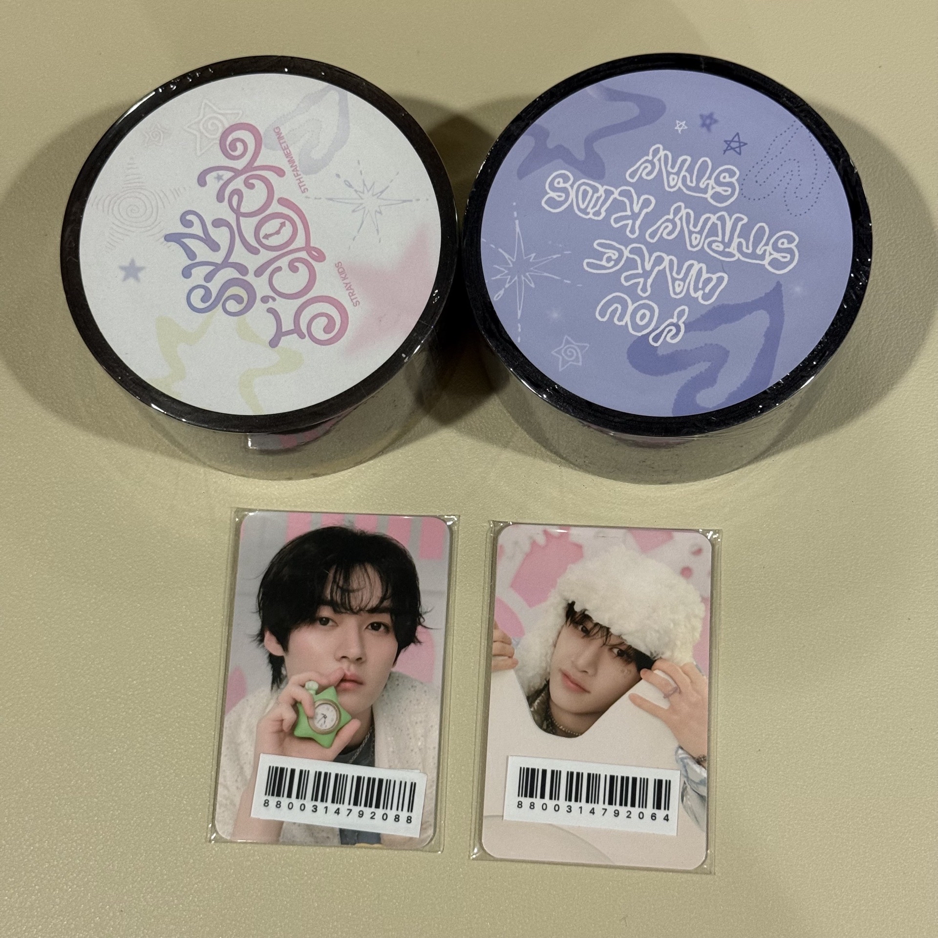 SKZ 5th FM 膠帶 封箱膠帶 A+B