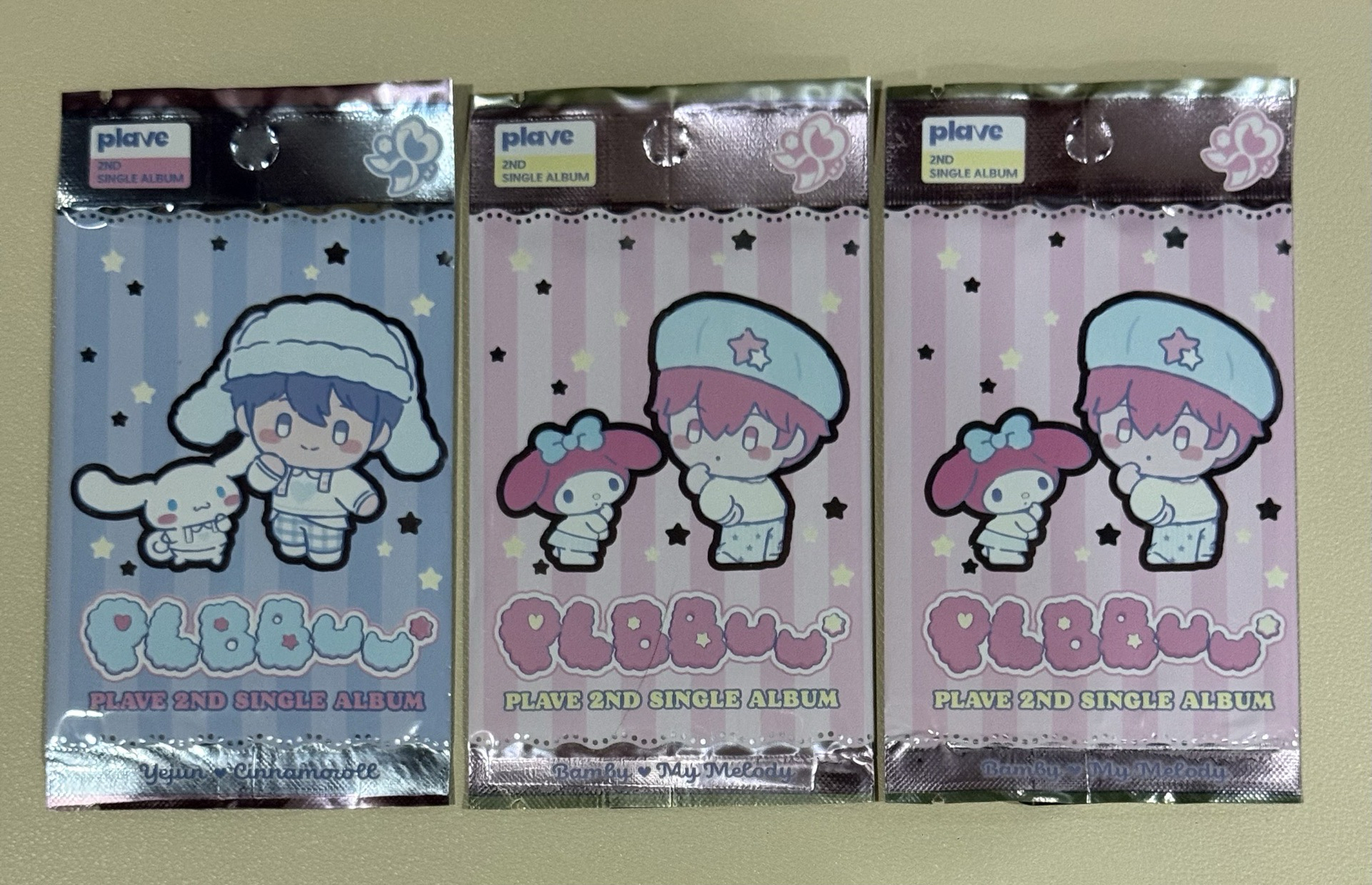 PLAVE BBUU! 電子專 未拆卡包