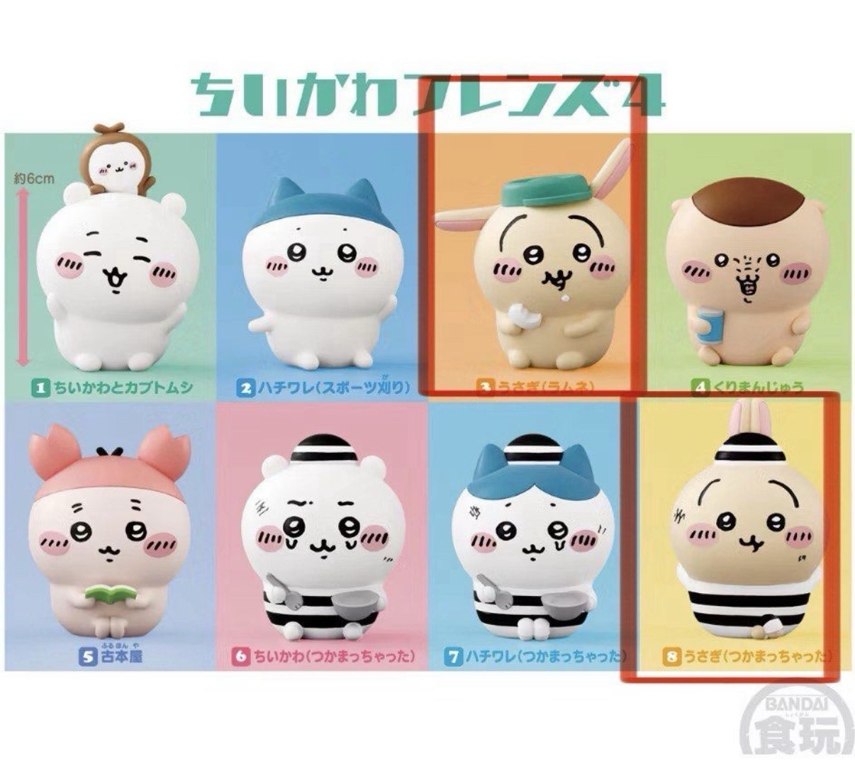 萬代第四代烏薩奇監獄公仔