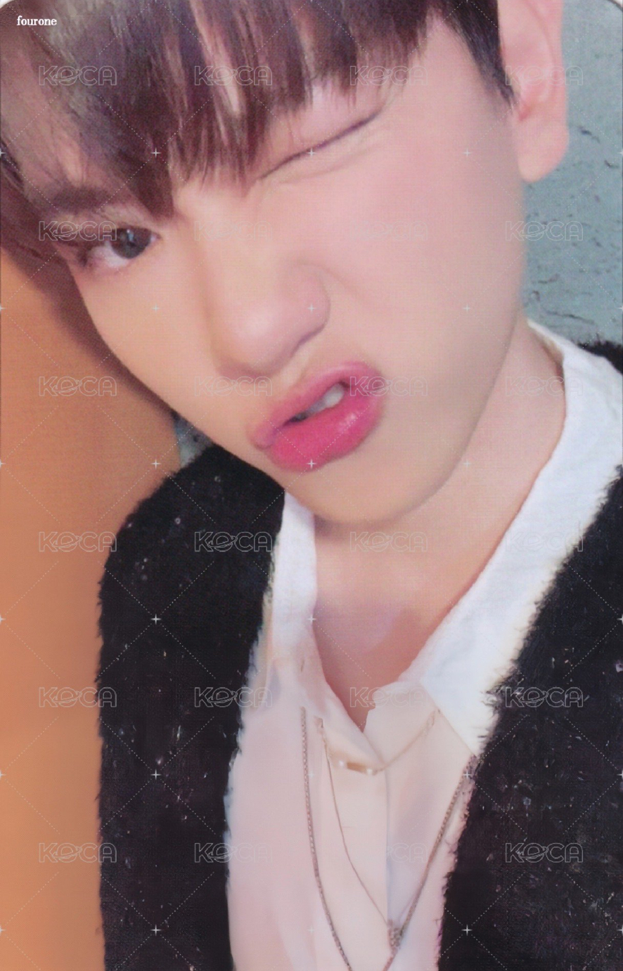 邊伯賢 EXIST 專輯卡 EXIST photobook E. ver