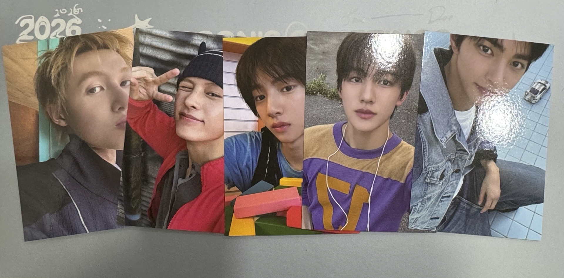 cortis 年曆 wvs 特典+小卡/拍立得/四格/貼紙set