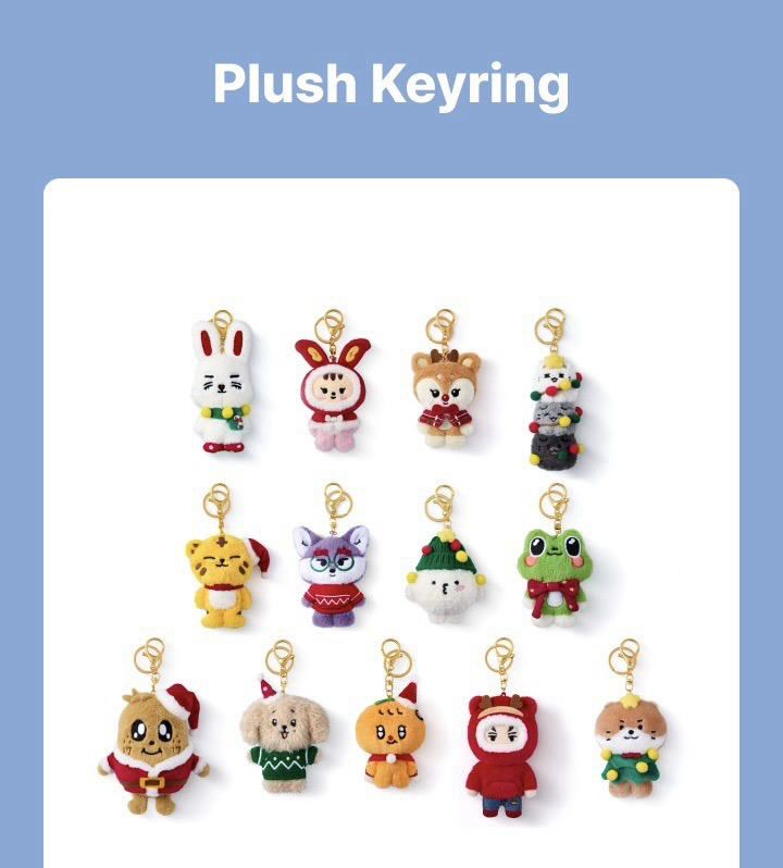 Miniteen聖誕娃吊飾 圓