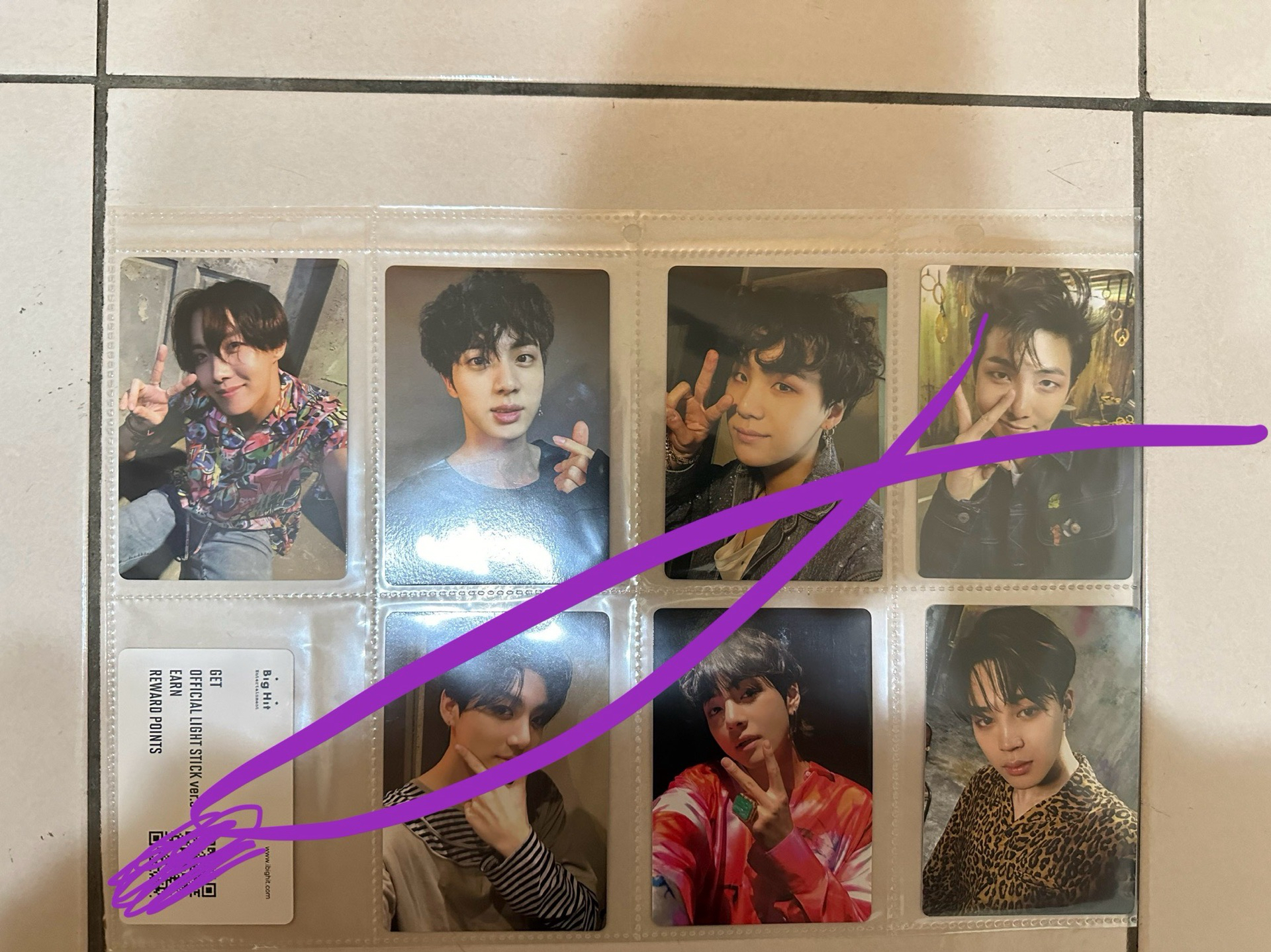 ARMY 周邊卡 三代 米棒卡