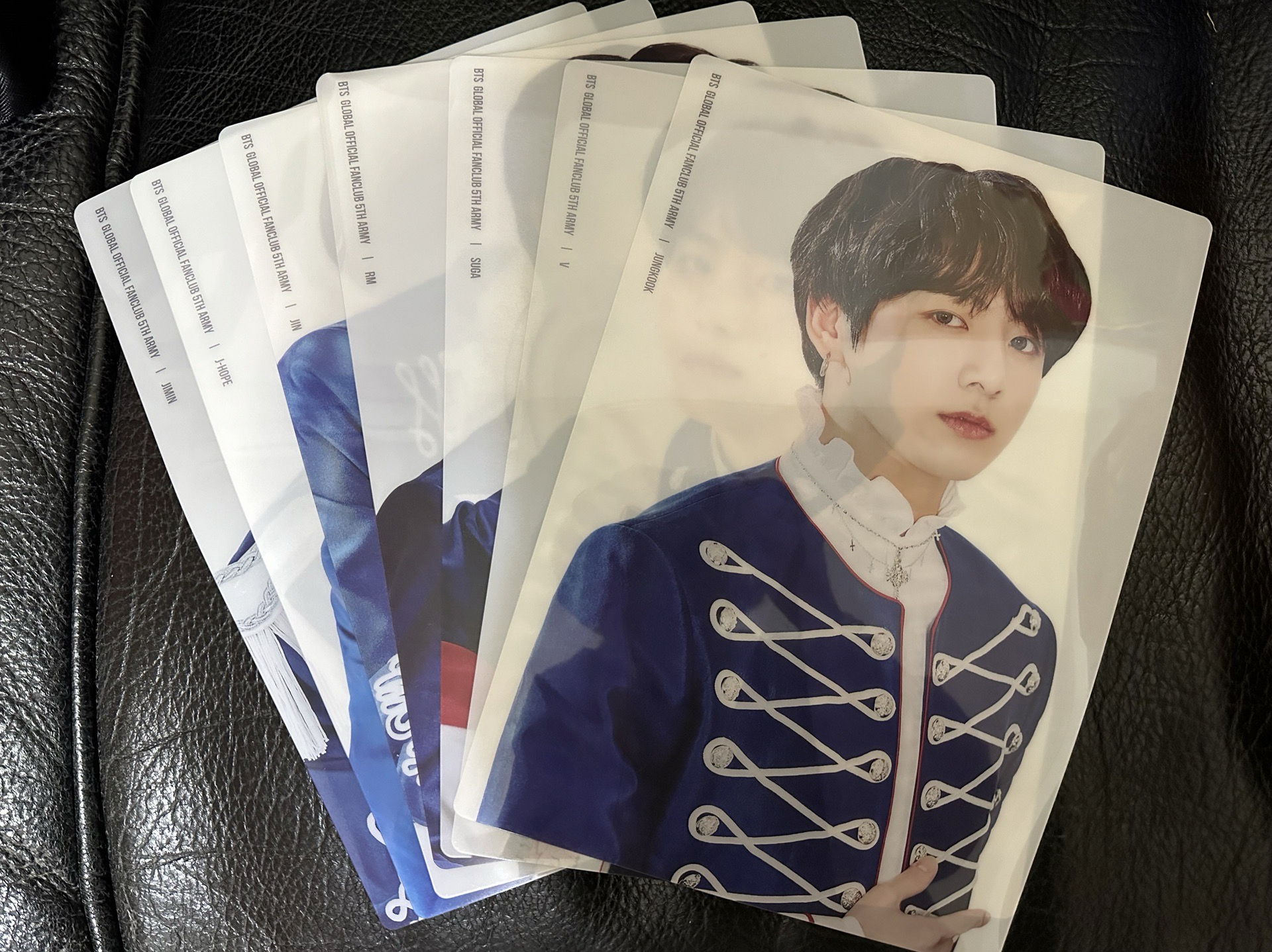 ARMY 特典海報 五期 透板