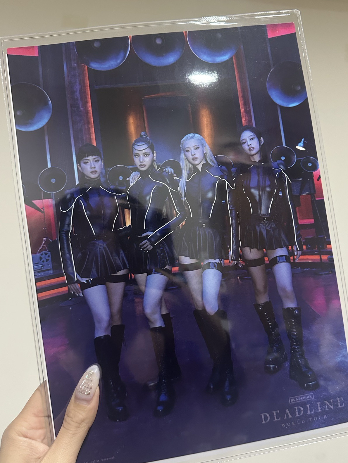 亞巡特典海報+Lisa滿額卡