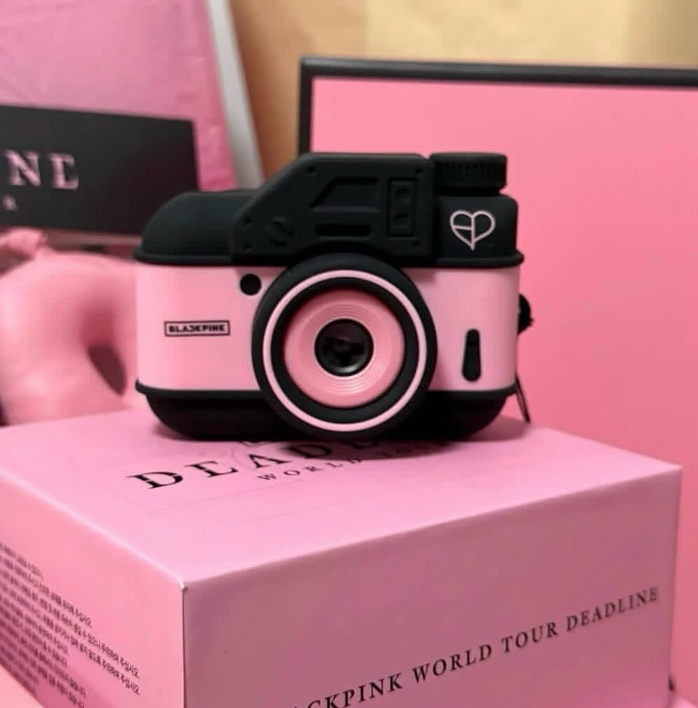 Blackpink “Deadline Logo”首爾場限定週邊 精緻小相機