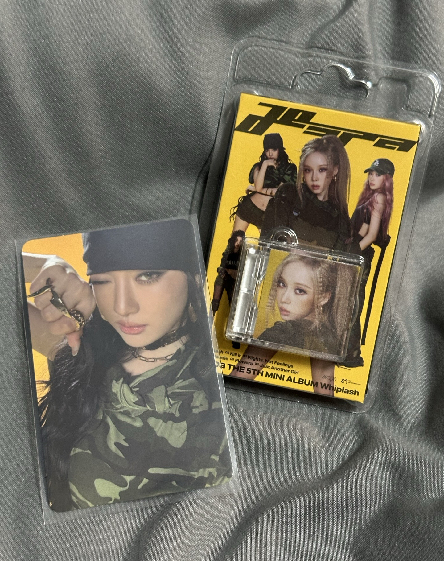 aespa My World+Whiplash+Dirty Work 已拆全專