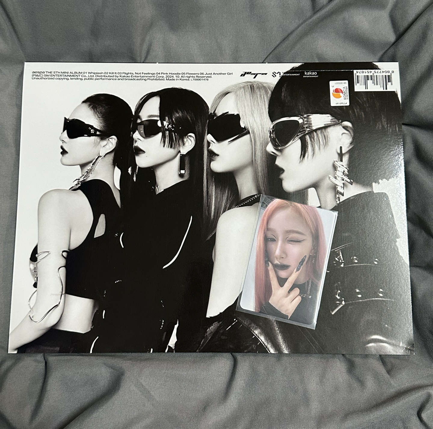 aespa My World+Whiplash+Dirty Work 已拆全專