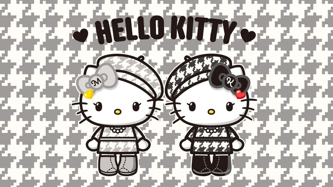2025 HELLO KITTY生日限定 千鳥格系列