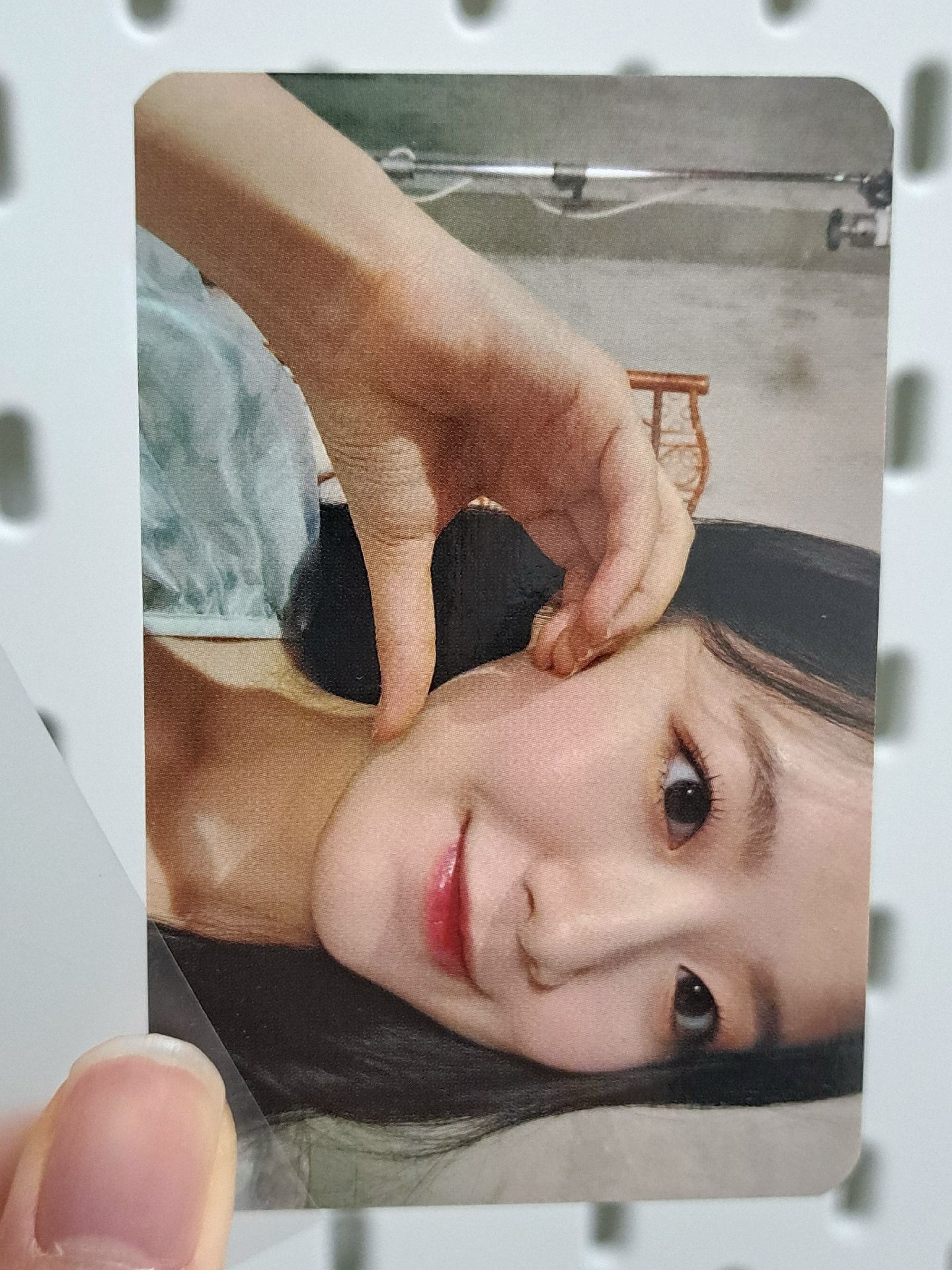 I BURN jm 簽售卡 綠衣刷