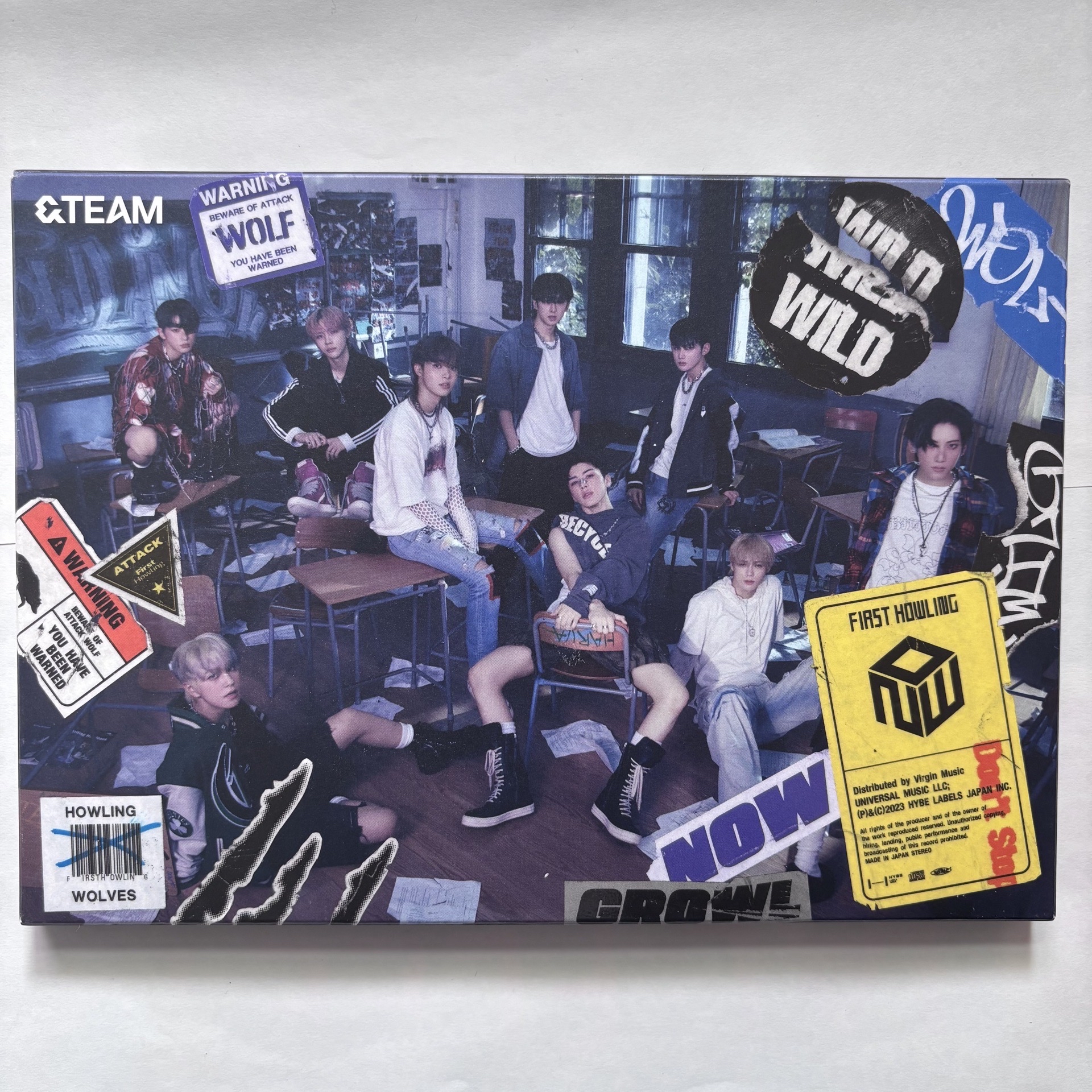 first howling now 正規一初回限定A版全專 小卡 拍立得