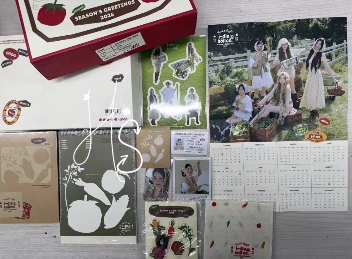 i-dle2026年曆