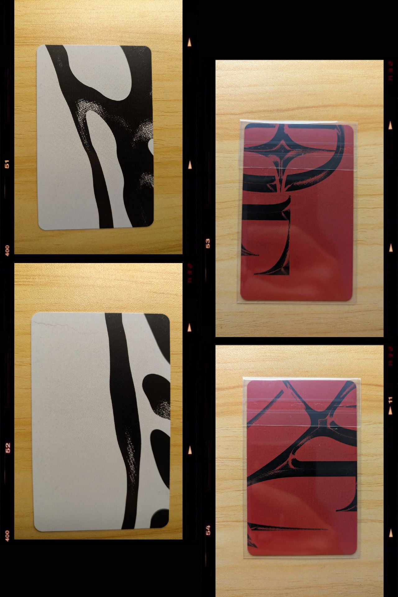 🦊 solo單一PB版 共4張 卡背可拼圖（示意圖）