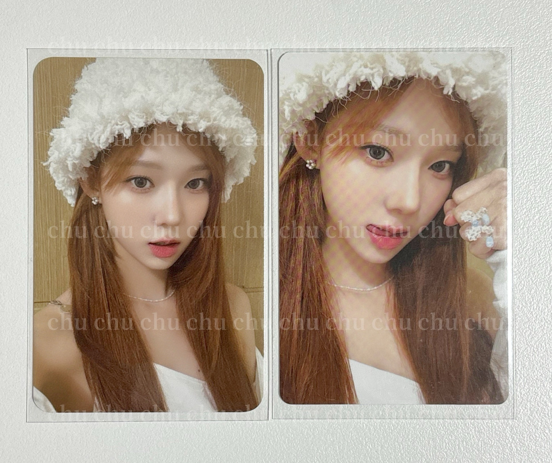 🔴雪帽冬｜韓文卡背