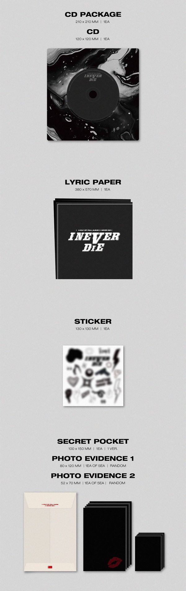 SPOILED版專輯配置