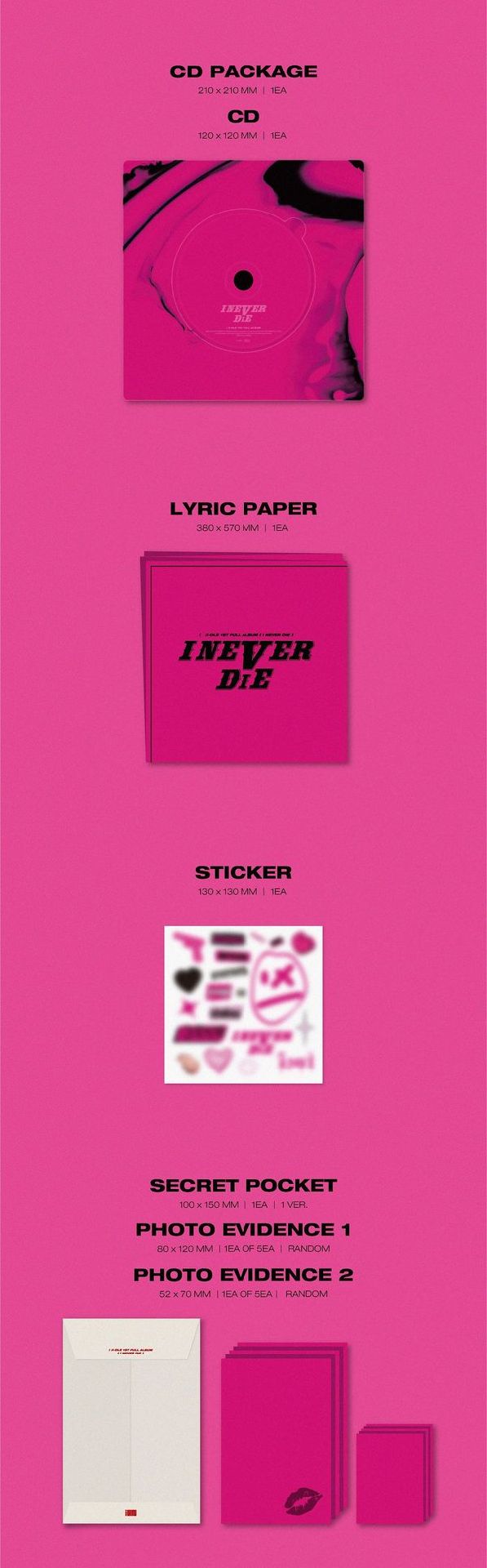 CHILL版 專輯配置