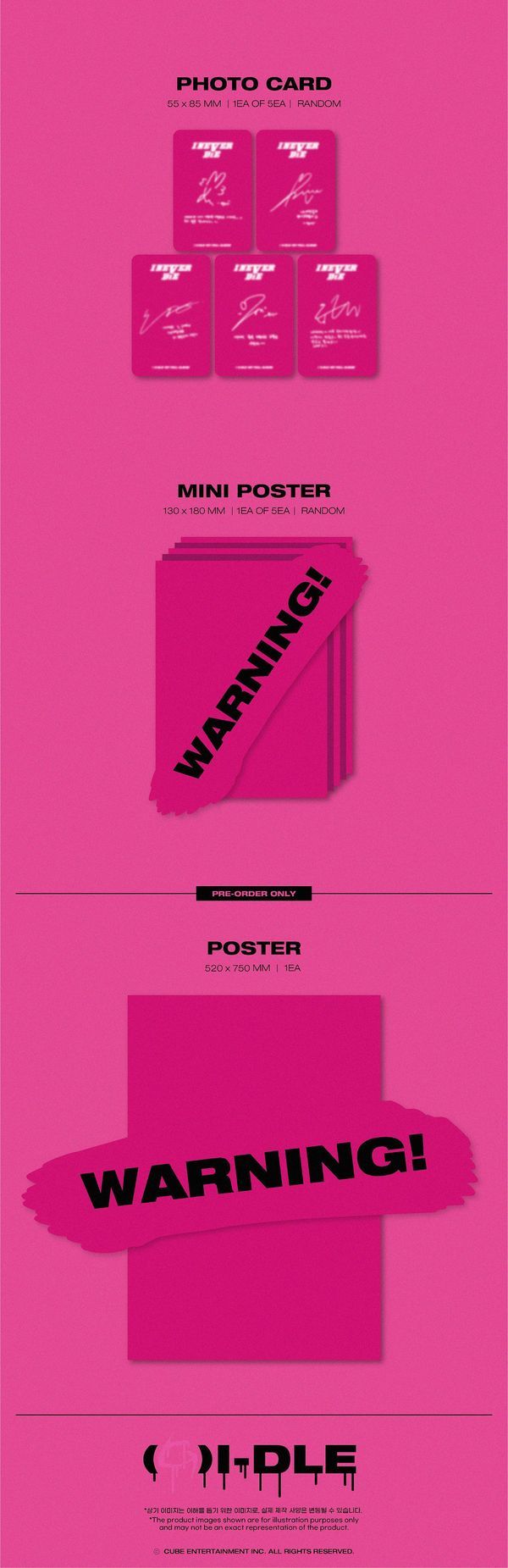 CHILL版 專輯配置