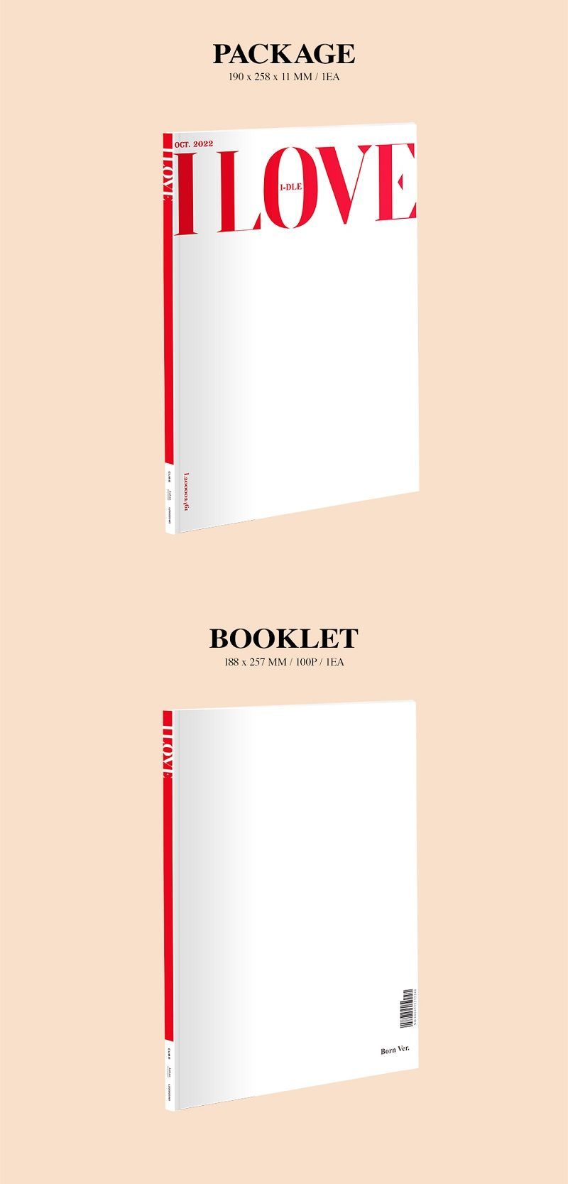 BORN版 專輯配置