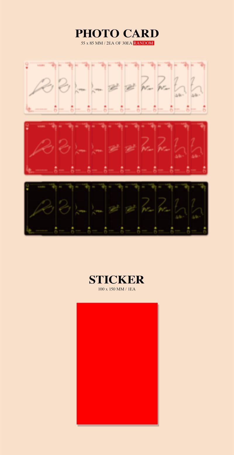 BORN版 專輯配置