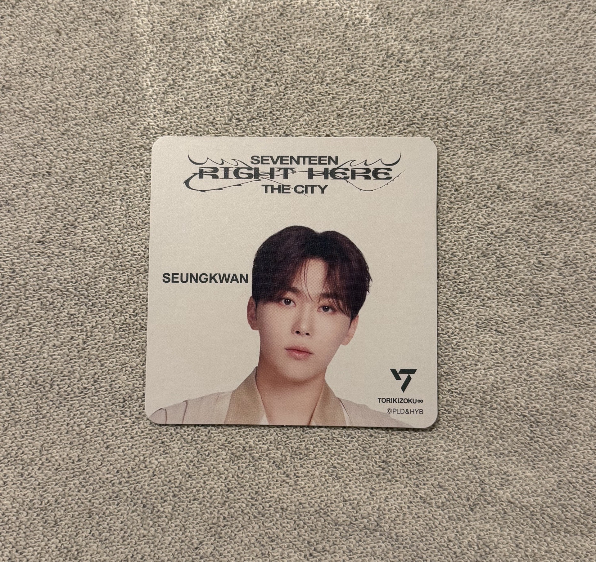 RIGHT HERE 日巡 杯墊 寛