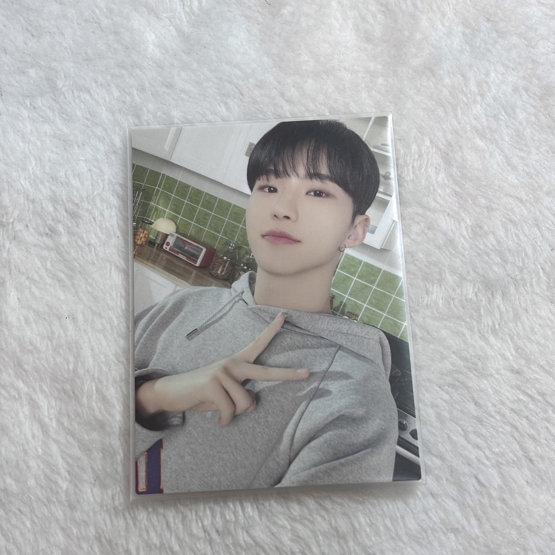 2023 seventeen home 衛衣卡 權順榮 hoshi 男友帽T風🖤