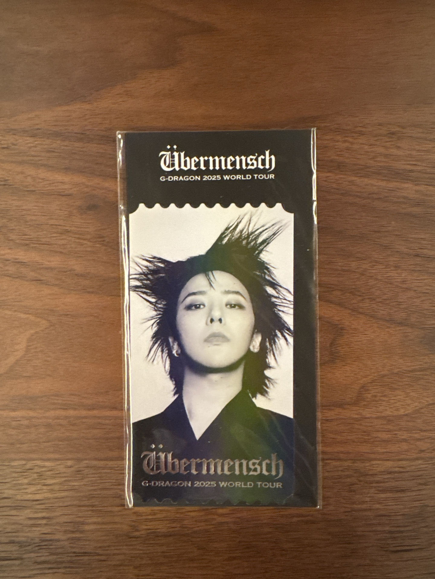 權志龍 GD 2025 5月大阪場 票根