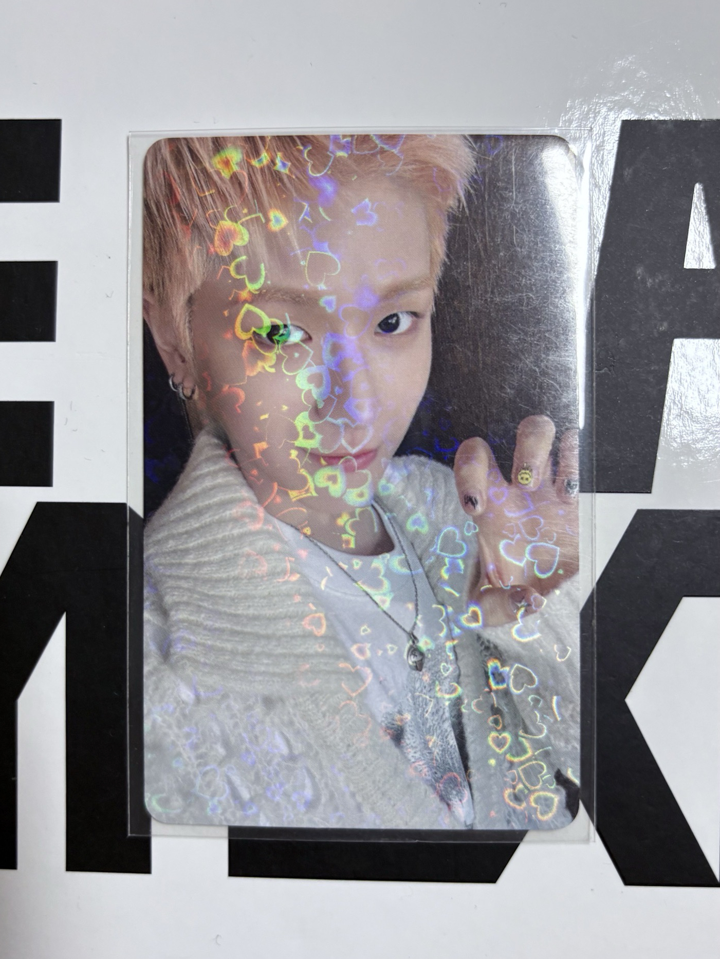 常赫 how日咖單封愛心閃