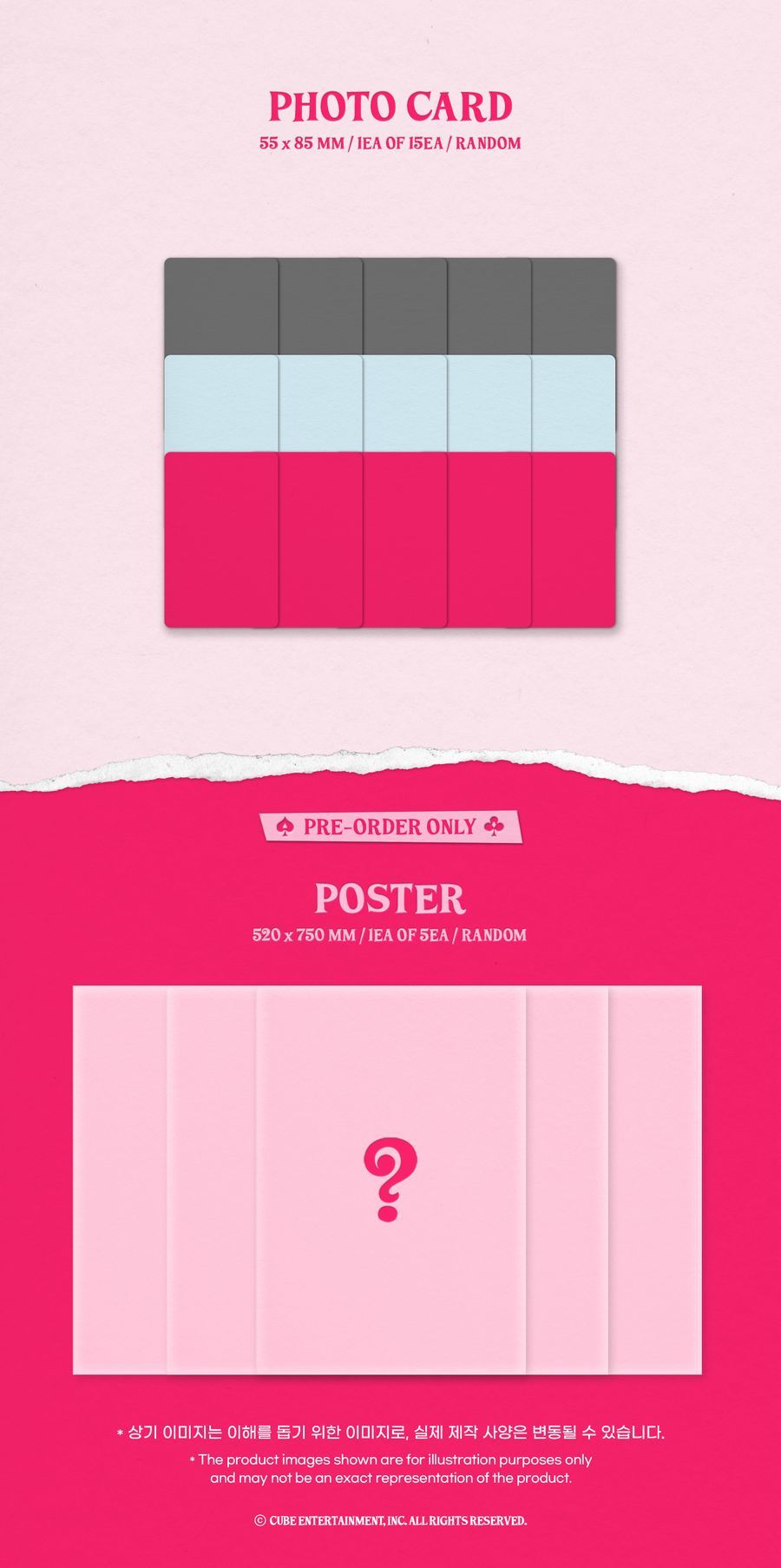 JC單封版 專輯配置