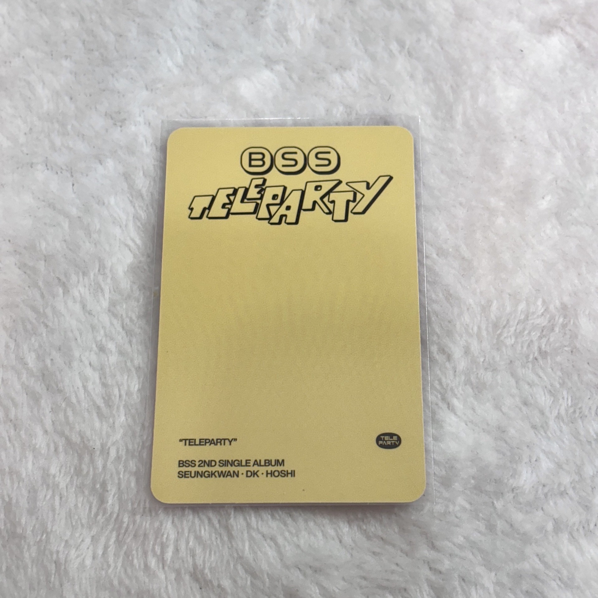 bss teleparty hoshi 權順榮 專卡