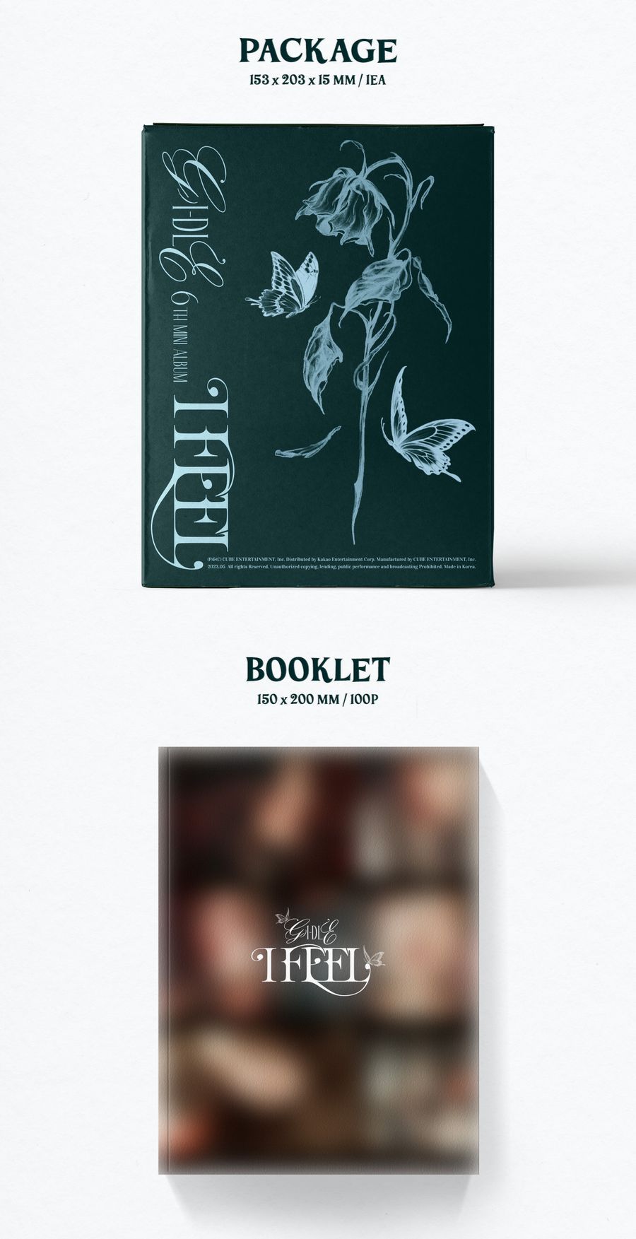 BUTTERFLY版 專輯配置