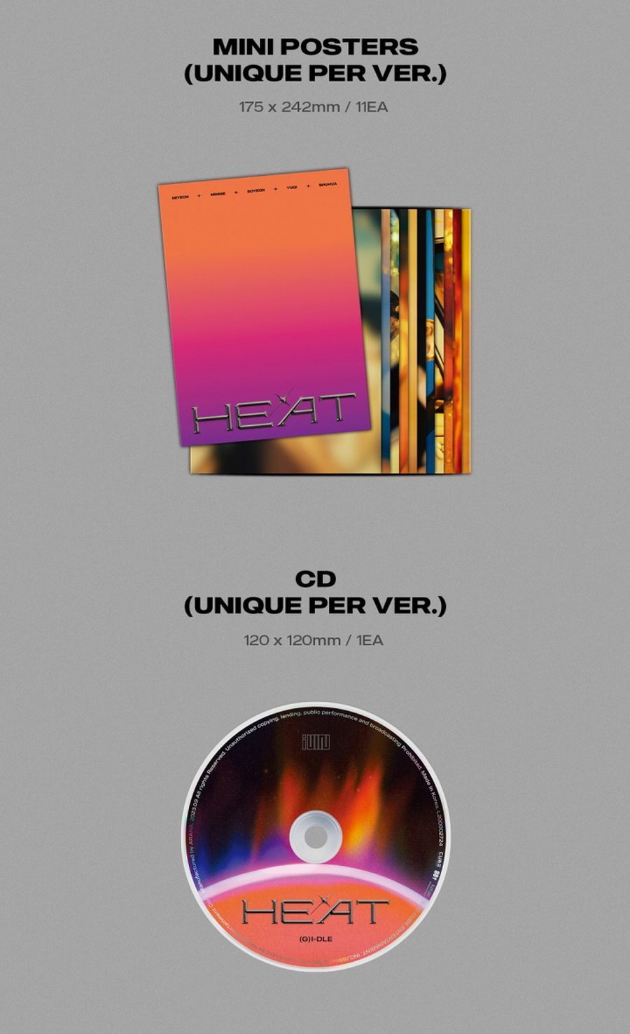 BLAZE版 專輯配置