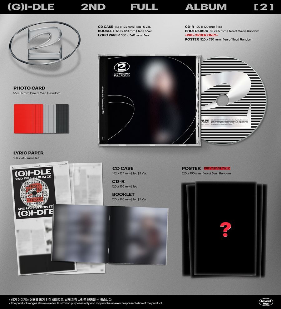 JC單封版 專輯配置