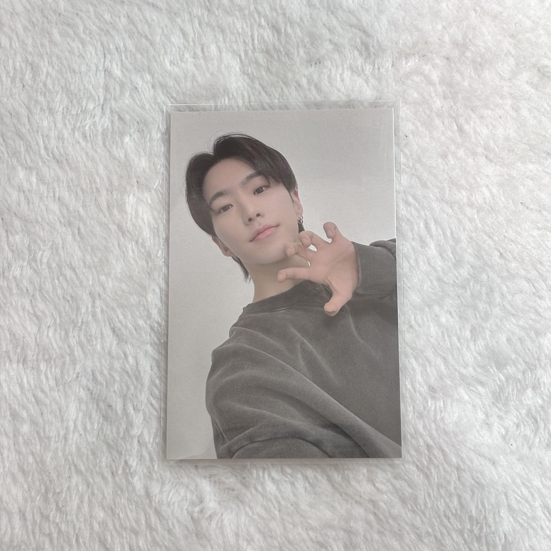 九週年項鍊小卡 權順榮 hoshi 卡面卡背實物戰神！