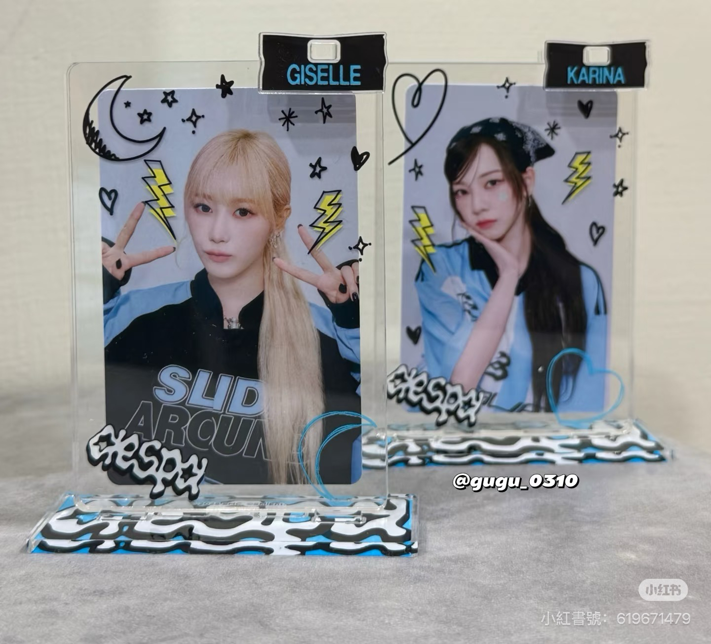 aespa 日本快閃立牌柚/吉