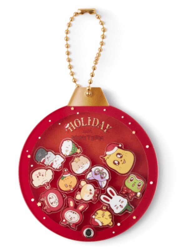 聖誕MINITEEN  搖搖鑰匙圈吊飾