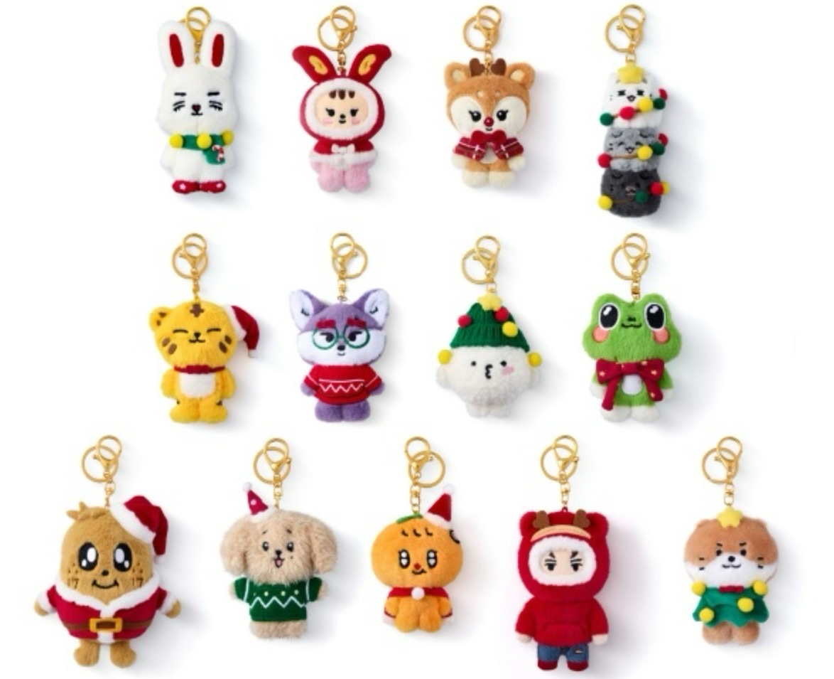 聖誕MINITEEN 鑰匙圈吊飾 