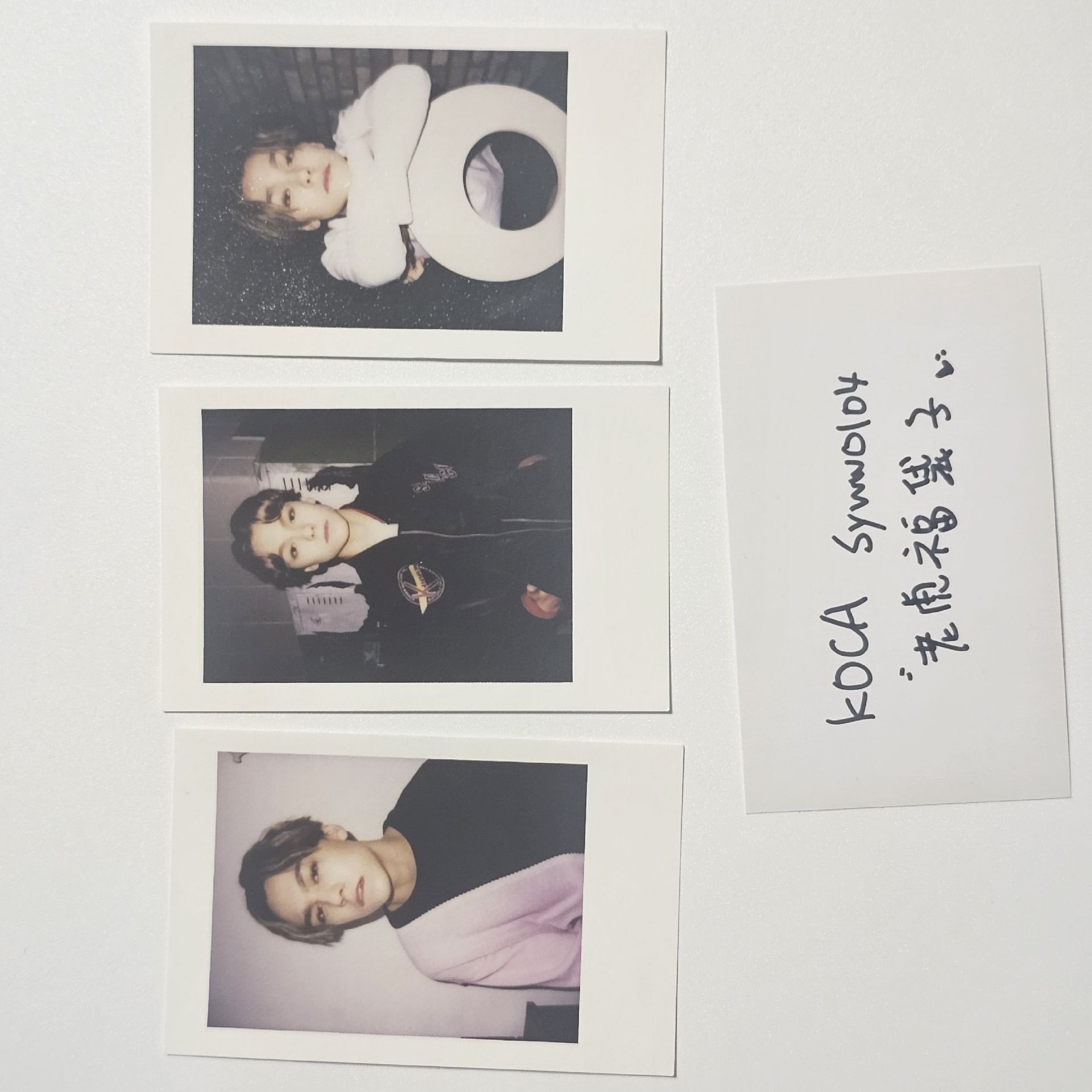 15’BOYS WISH 周邊卡 B ver 閃鑽拍立得鐵盒卡 VERNON