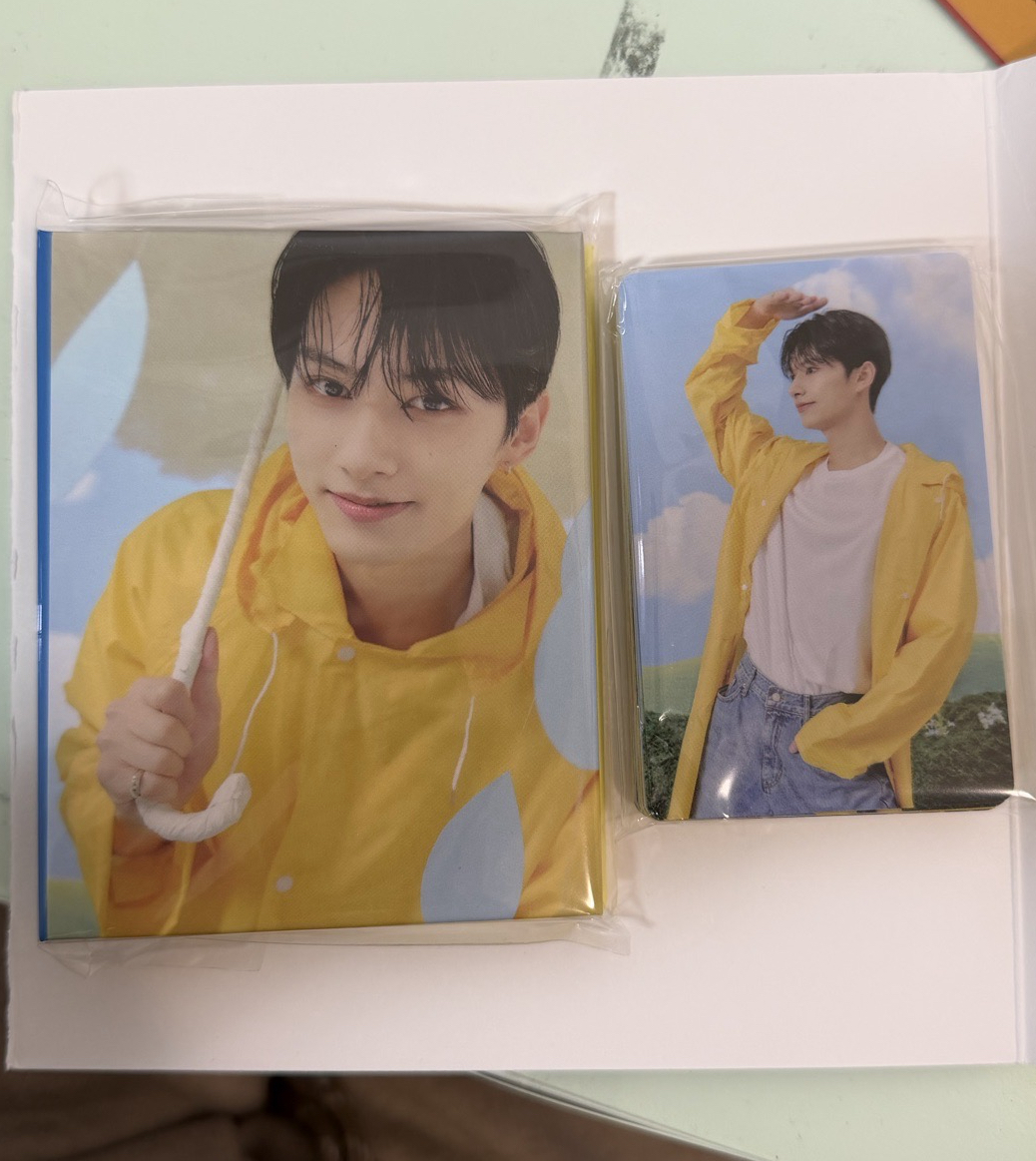 💙JUN 文俊輝 克拉盤 雨衣盤 雨衣俊 雨衣卡 卡冊+固卡