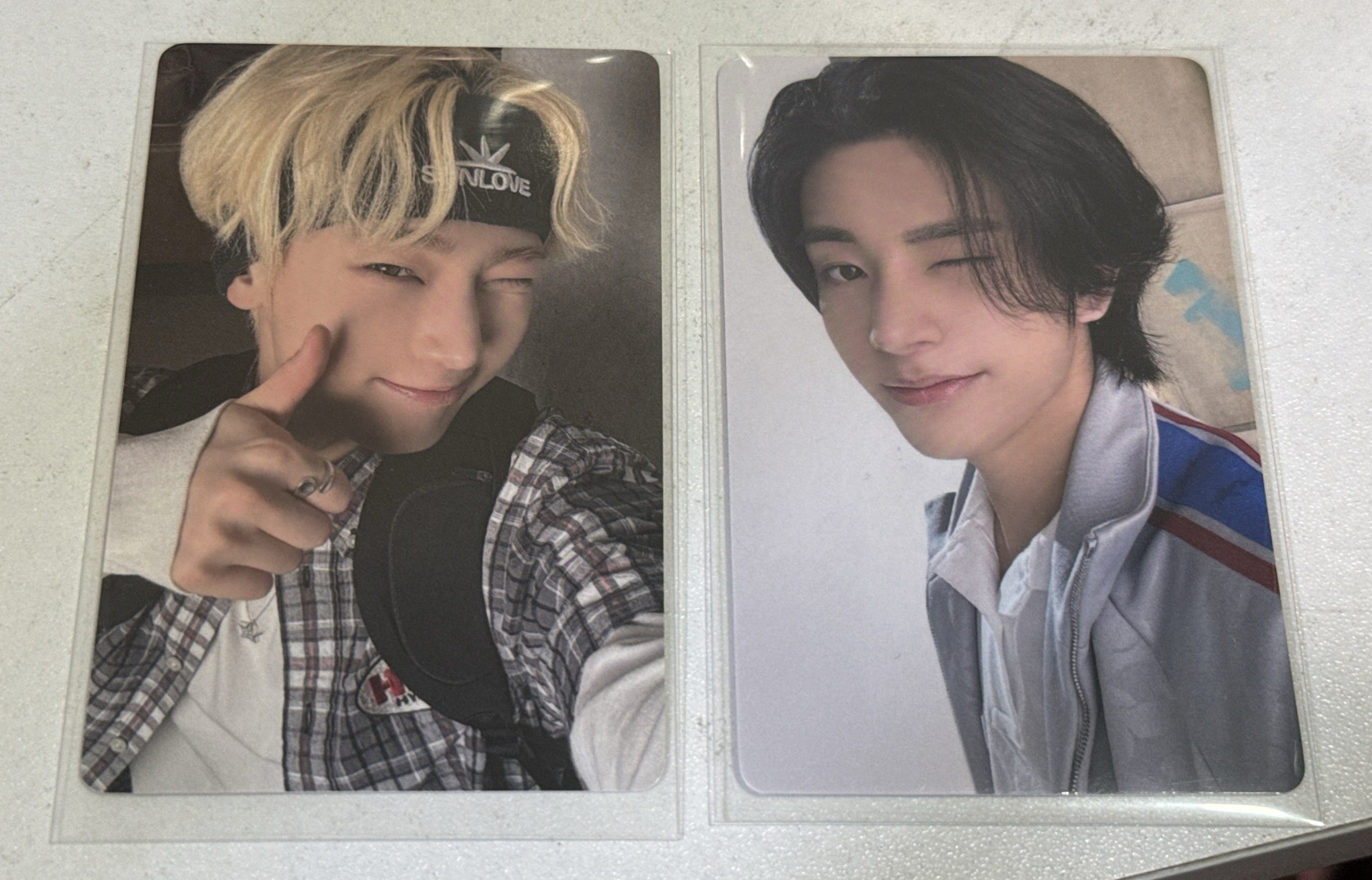 enhypen 金善禹 沈載倫 正規二一直娛yzy2.0視簽卡 wink