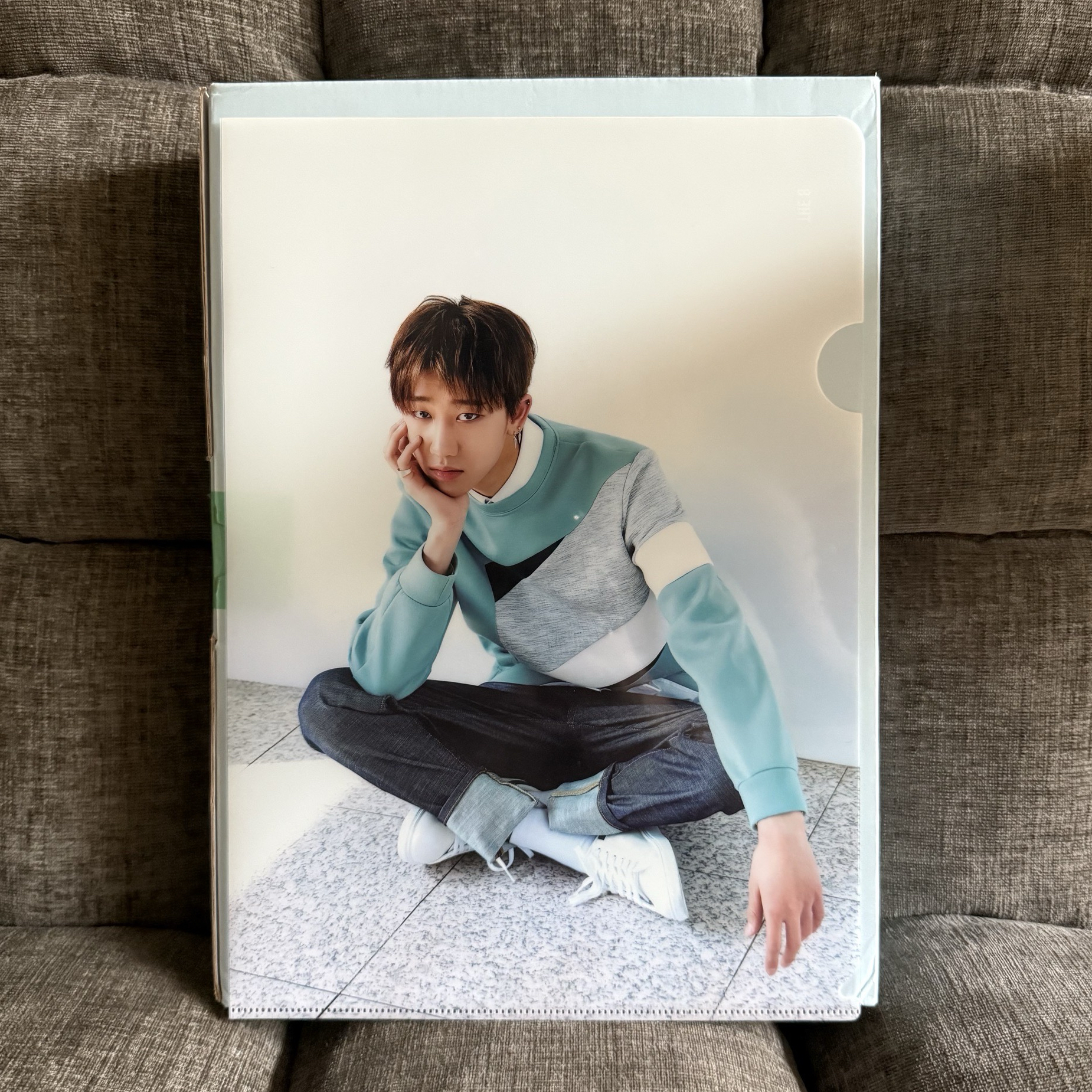 seventeen二期會員禮 單人A4資料夾