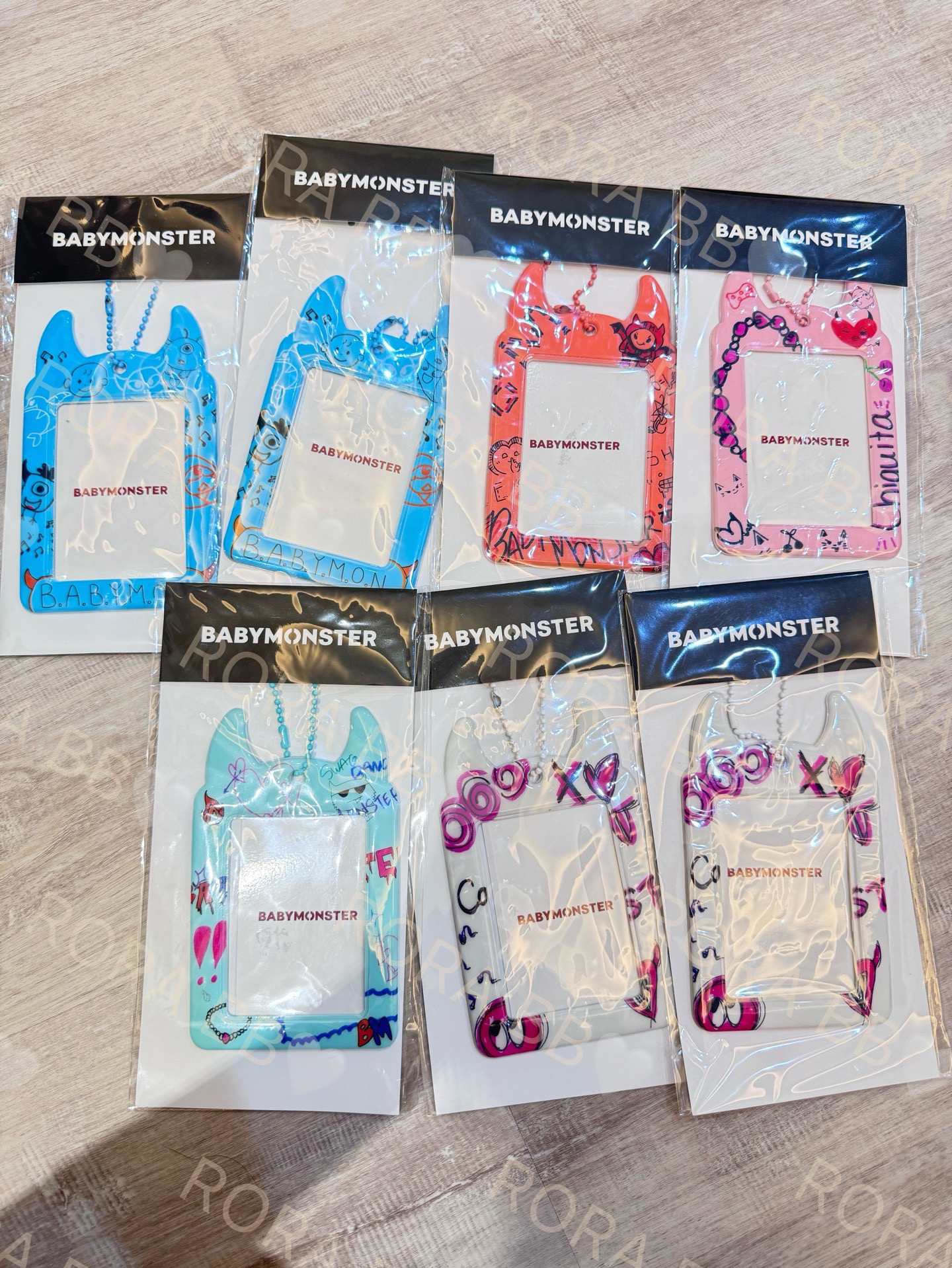 🩵BABYMONSTER 線下店絕版卡套