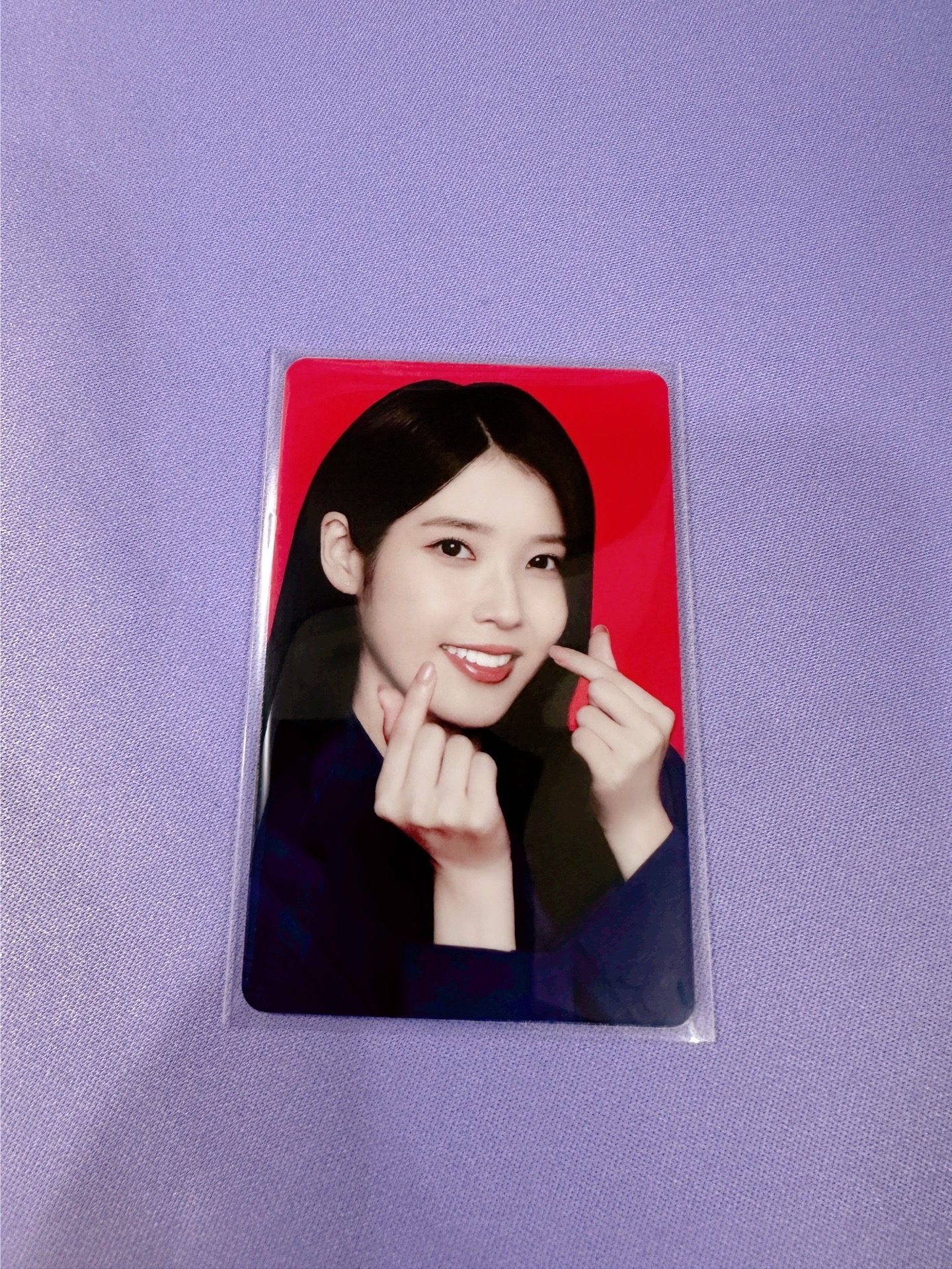 【現貨/ 複數小卡出售】 IU 高露潔代言卡（硬卡、信用卡材質）