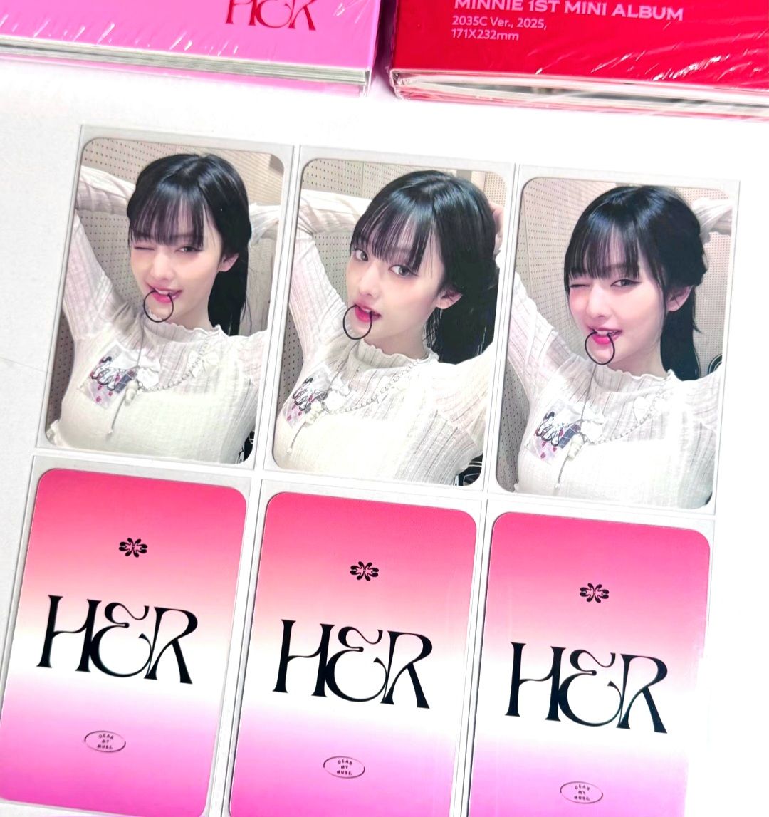 【MINNIE妮🐈_HER特典】DMM髮圈妮 MMT禮儀妮 fanme 特典MS1.0